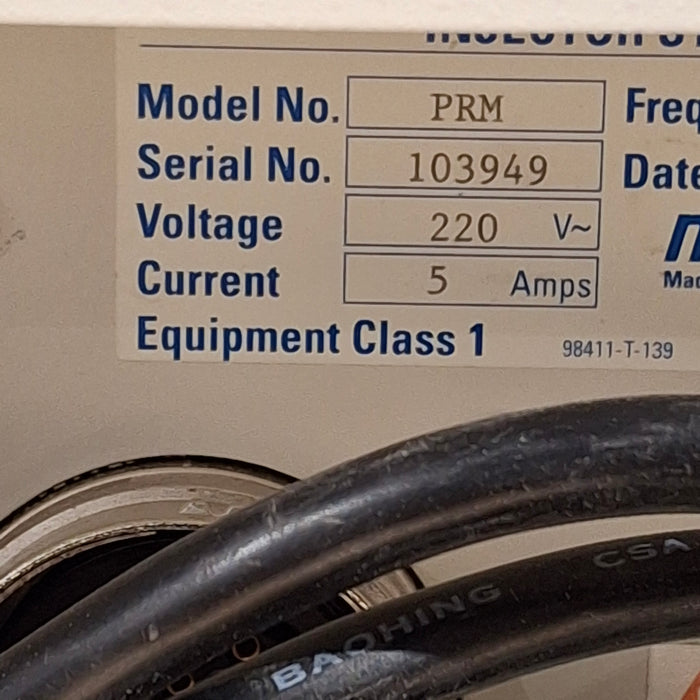 Medrad Mark V Provis Injector PRM Console