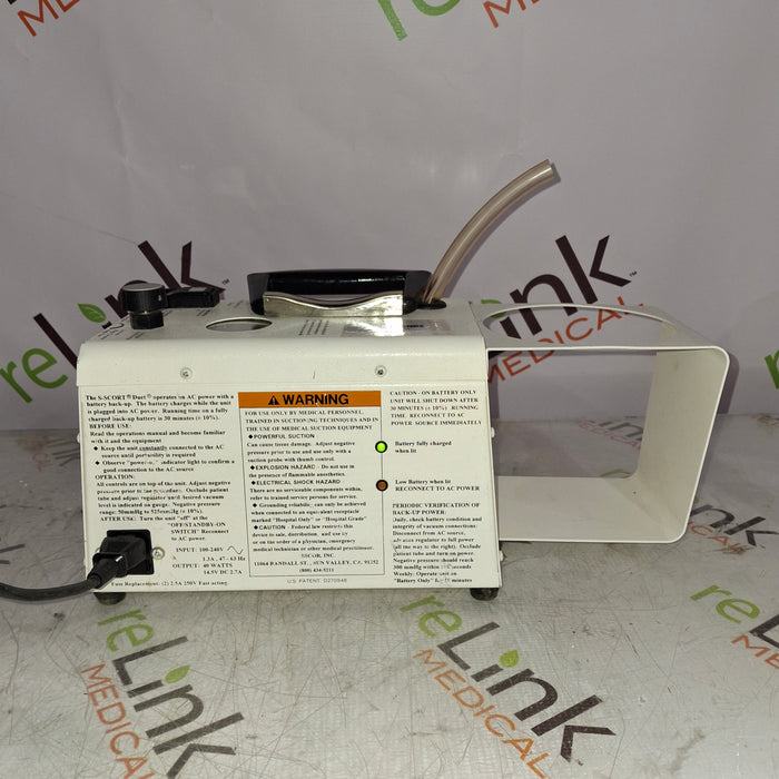 SSCOR, Inc. SSCOR, Inc. 2014A Portable Suction Aspiration Vacuum Pump Test Equipment reLink Online