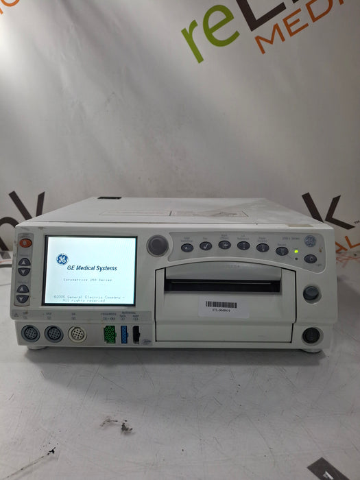 GE Healthcare Corometrics 250cx Series Model 259cx-a Fetal Monitor