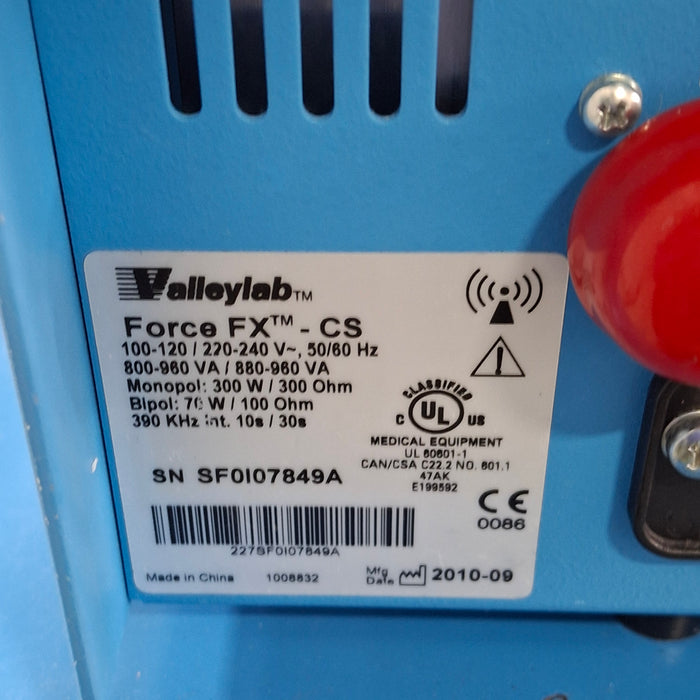 Covidien Covidien Force FX-CS Electrosurgical Unit Electrosurgical Units reLink Online