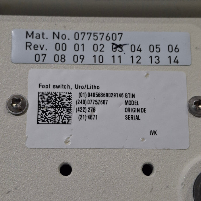 Siemens 07757607 Uroskop Footswitch