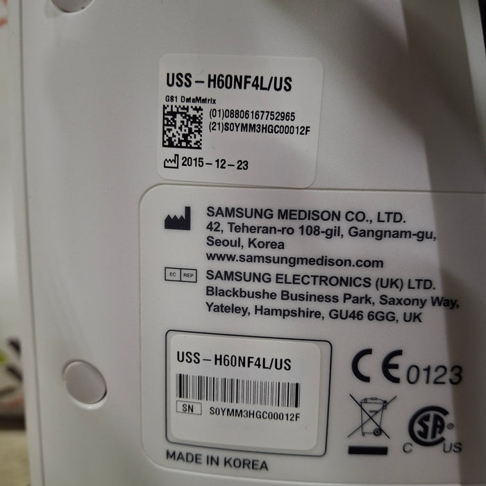 Samsung H60 Ultrasound System
