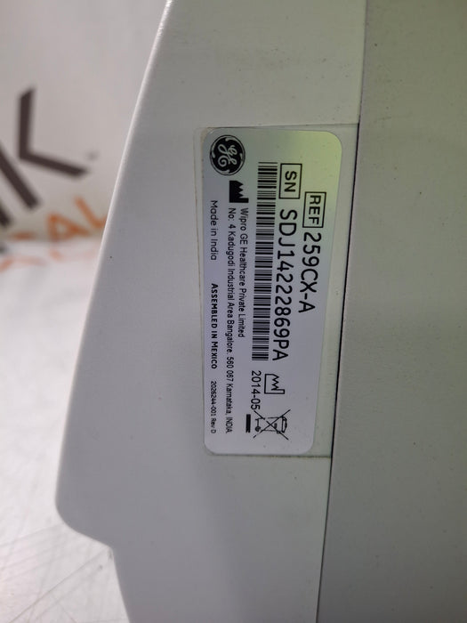 GE Healthcare Corometrics 250cx Series Model 259cx-a Fetal Monitor