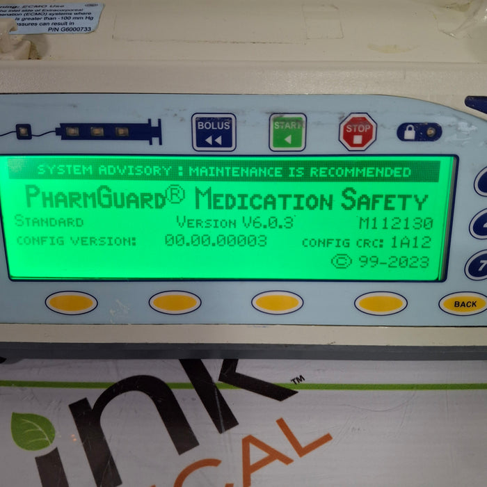 Smiths Medical Medfusion 3500 Version 6 Syringe Infusion Pump