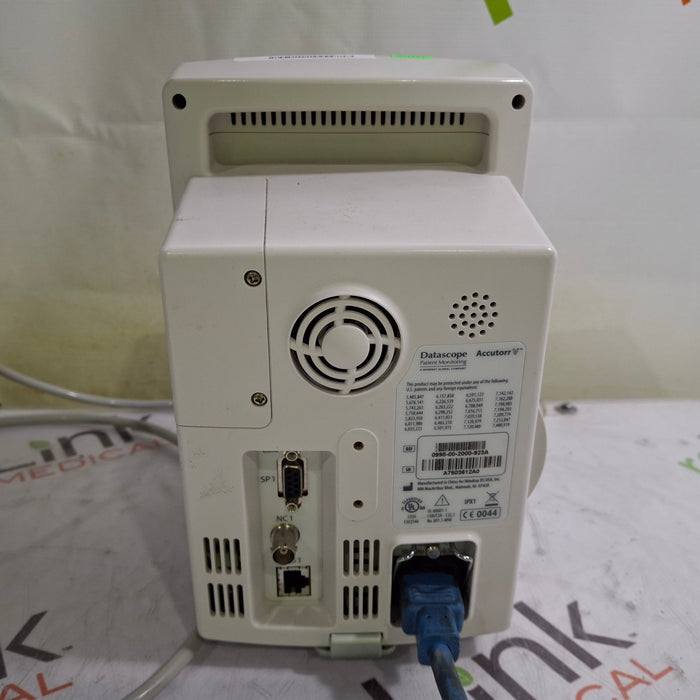 Mindray Datascope Accutorr V Vital Signs Monitor