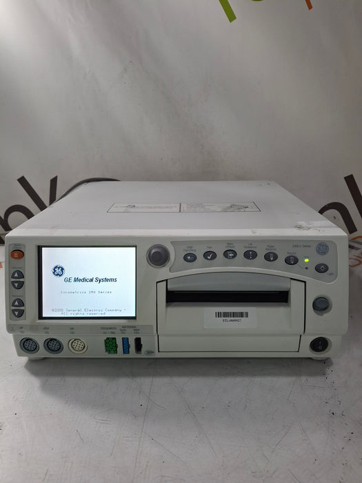 GE Healthcare Corometrics 250cx Series Model 259cx-a Fetal Monitor