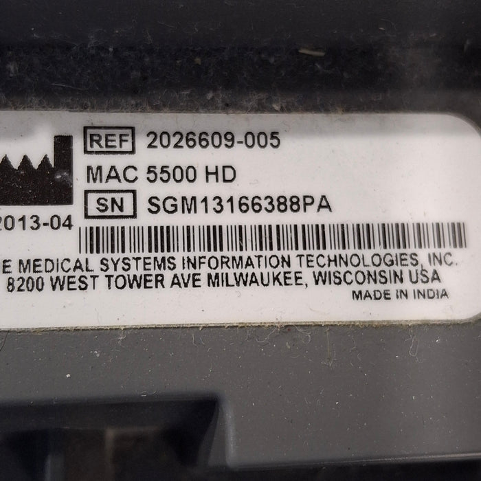 GE Healthcare GE Healthcare MAC 5500 HD ECG without CAM Module Cardiology reLink Online