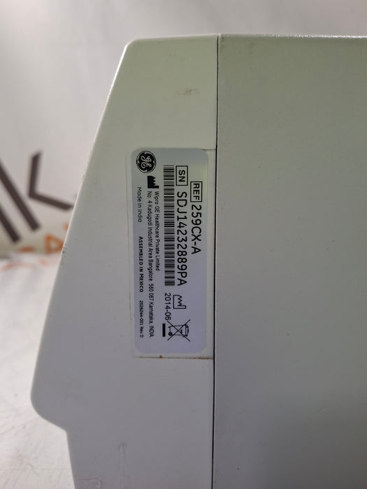 GE Healthcare Corometrics 250cx Series Model 259cx-a Fetal Monitor
