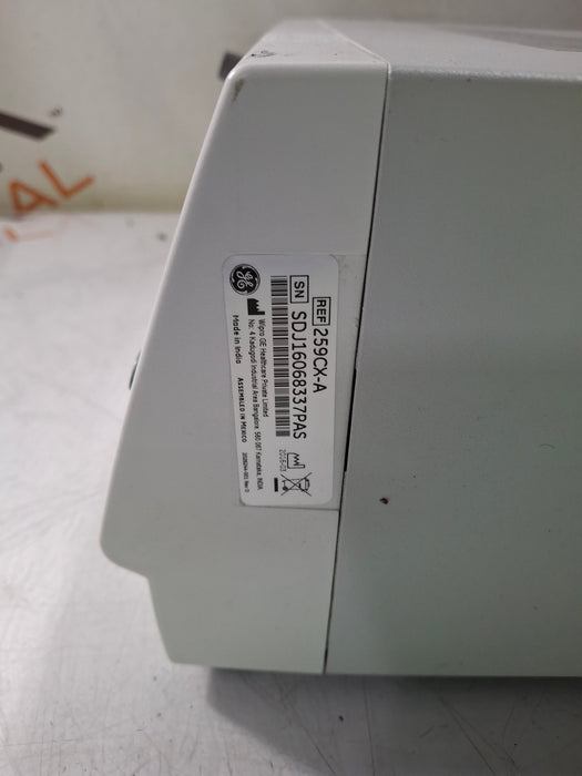 GE Healthcare Corometrics 250cx Series Model 259cx-a Fetal Monitor
