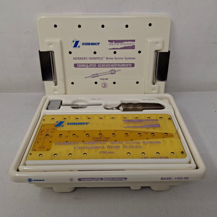 Zimmer Herbert Whipple Bone Screw System
