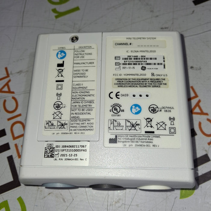 GE Healthcare 9136A-Minitel 2010 Mini Telemetry System