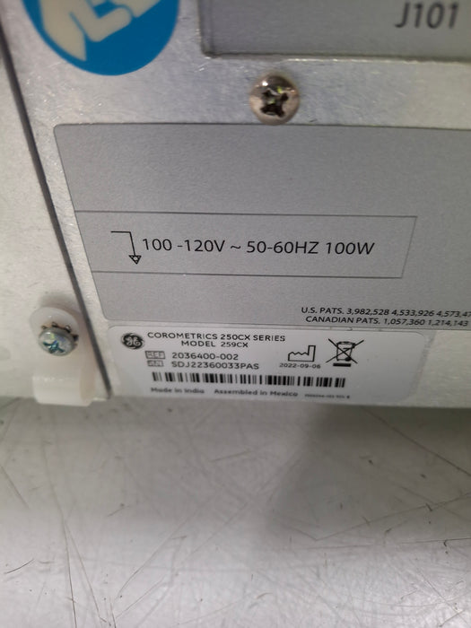 GE Healthcare GE Healthcare Corometrics 250cx Series Model 259cx Fetal Monitor Patient Monitors reLink Online