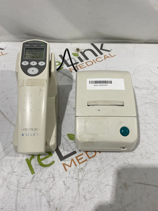 Maico Ero-Scan Oae Test System