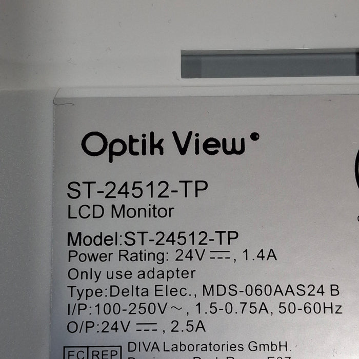 Diva Laboratories Diva Laboratories Optik View LCD Monitor Patient Monitors reLink Online