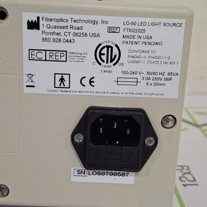Fiberoptics Technology, Inc. LO-50 LED Lightsource