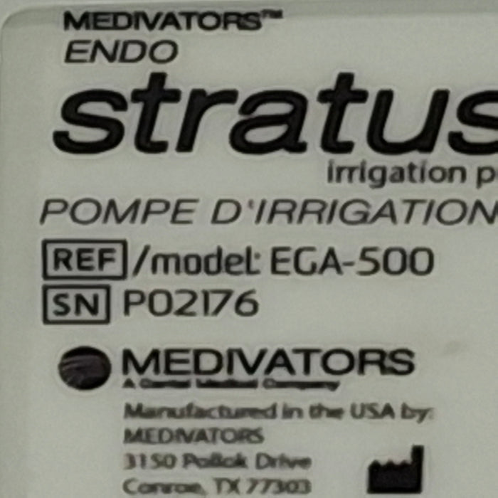 Medivators Endo Stratus EGA-500 Irrigation Pump