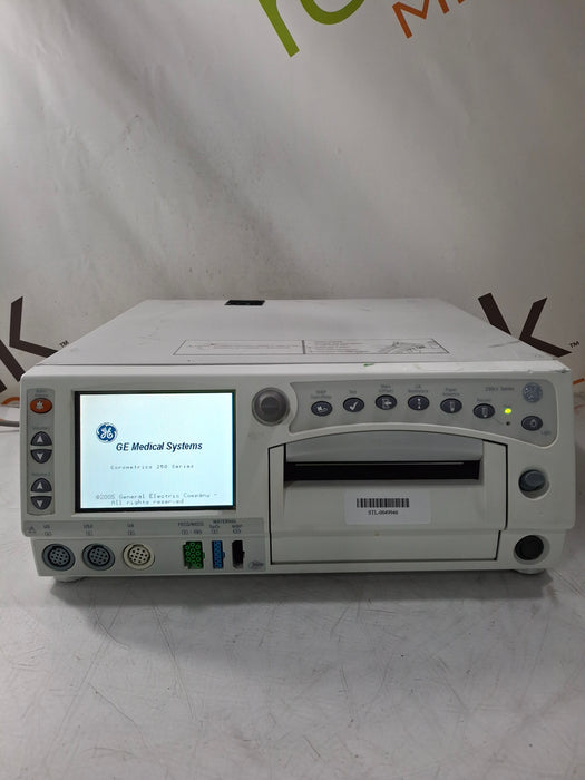 GE Healthcare Corometrics 250cx Series Model 259cx Fetal Monitor