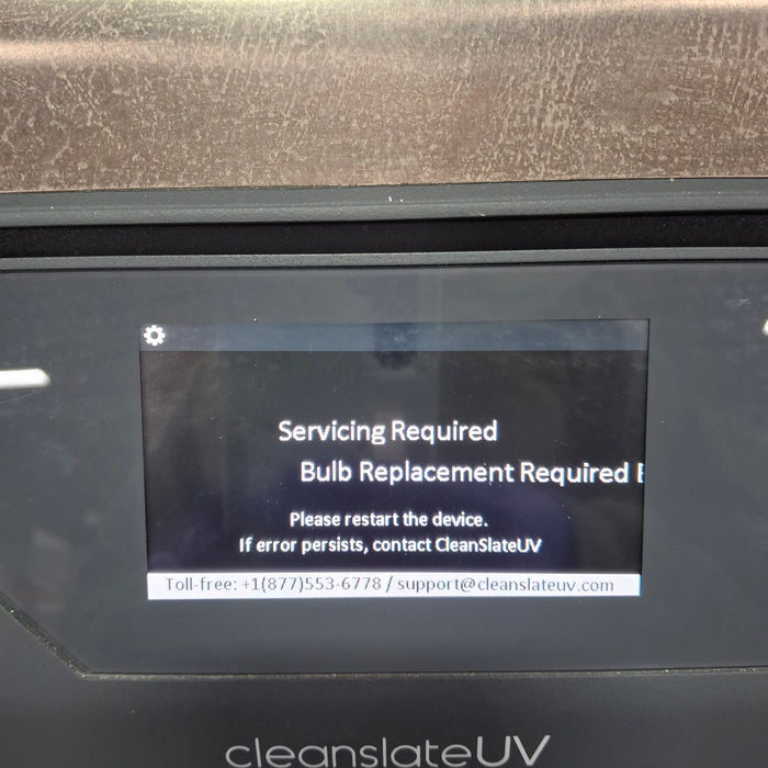 Clinical Technology Inc (CTI) CSUV-UG6CX CleanSlate UV Ultraviolet Sterilizer
