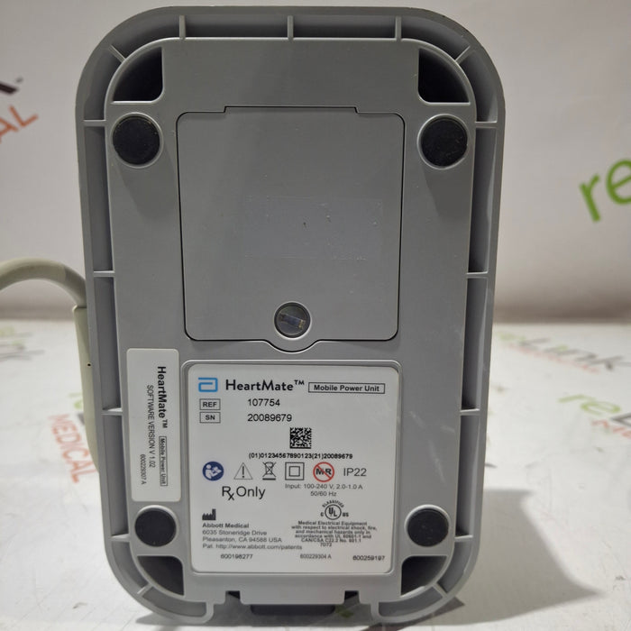 Abbott Heartmate Mobile Power Unit