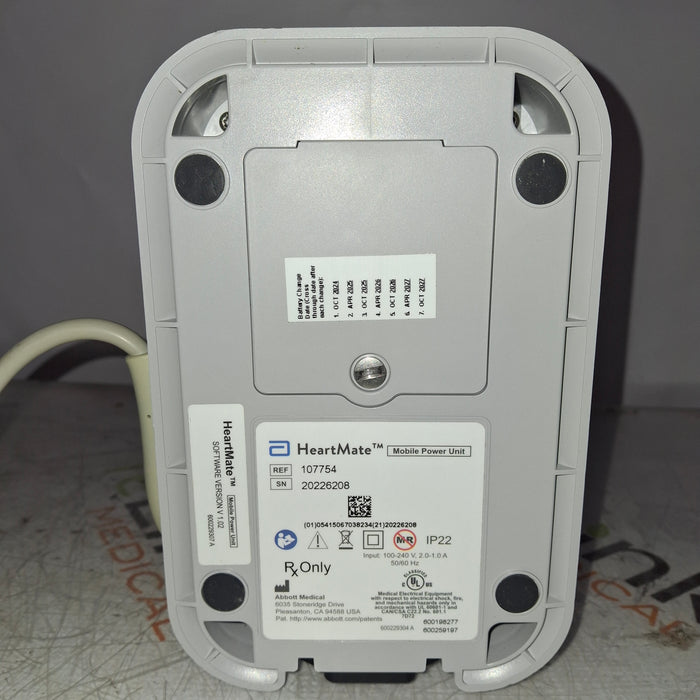 Abbott Heartmate Mobile Power Unit