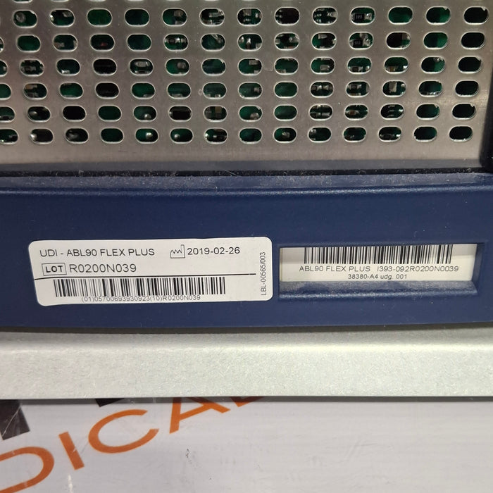 Radiometer ABL90 Flex Plus Blood Gas Analyzer