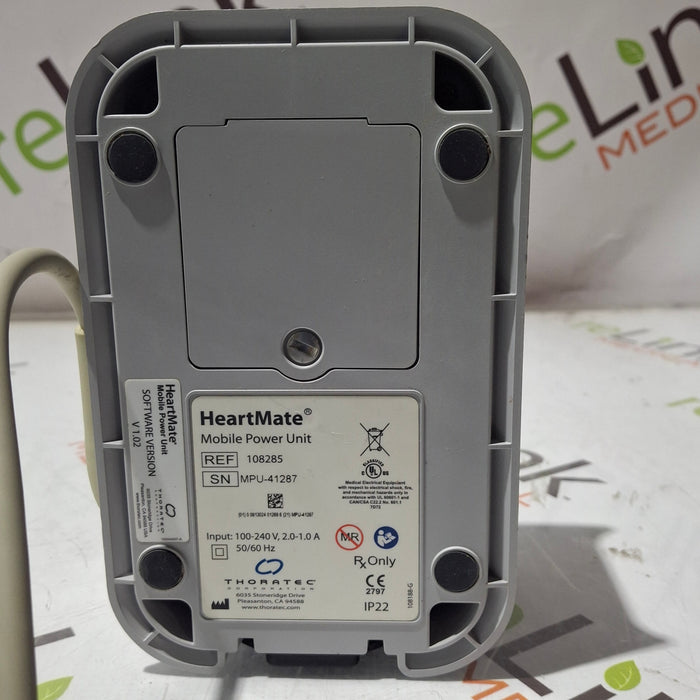 Thoratec Heartmate Mobile Power Unit