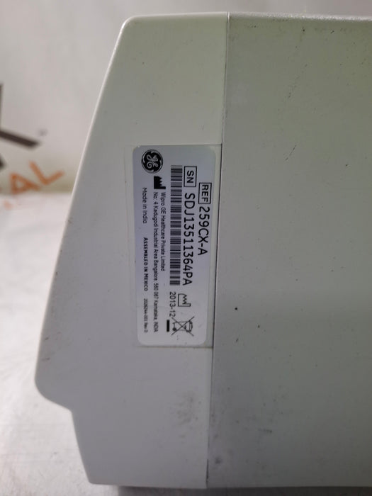 GE Healthcare Corometrics 250cx Series Model 259cx Fetal Monitor