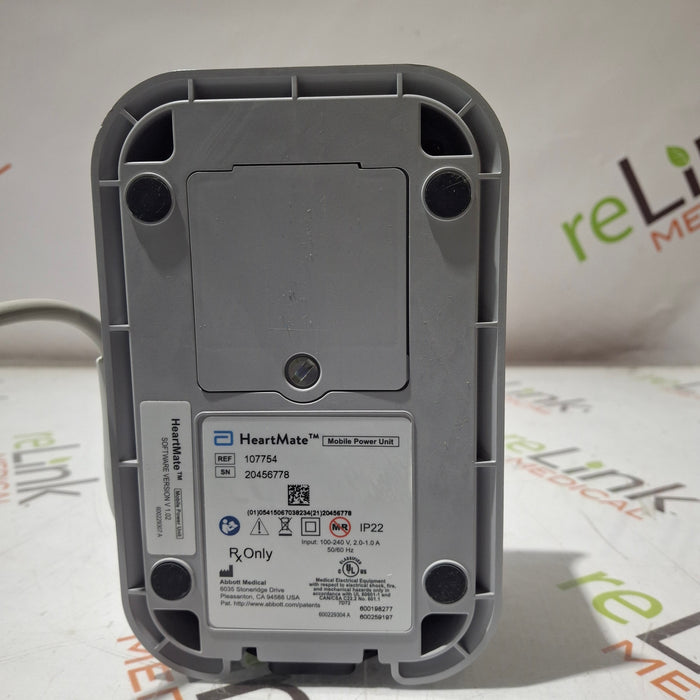 Abbott Heartmate Mobile Power Unit