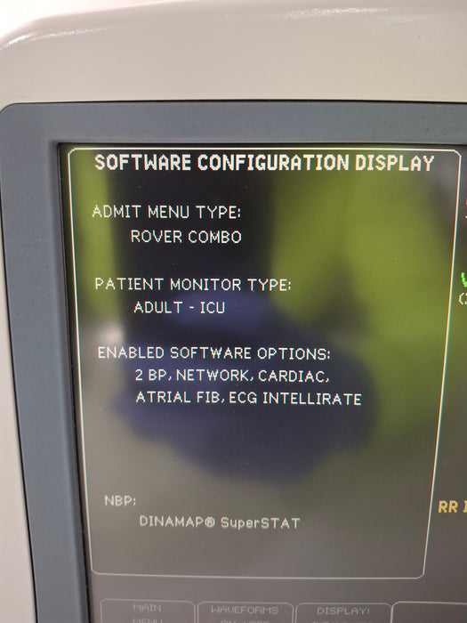 GE Healthcare Dash 4000 - Masimo SpO2 Patient Monitor