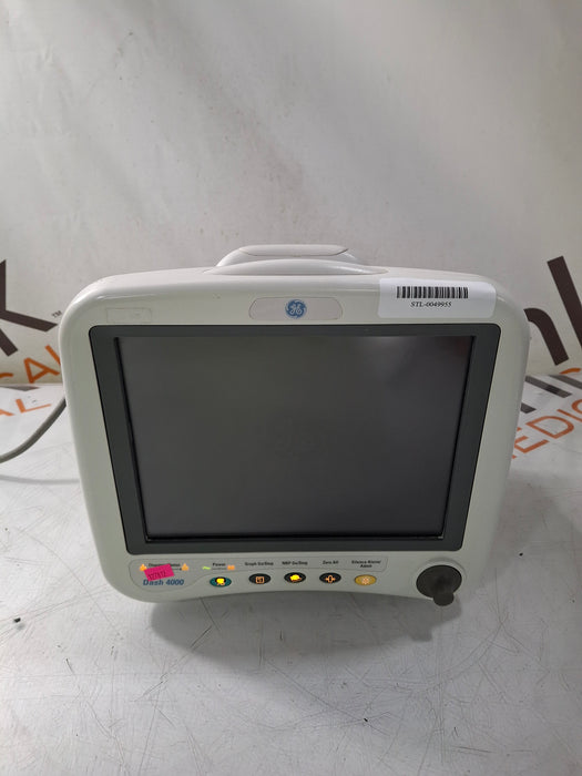 GE Healthcare Dash 4000 - GE/Nellcor SpO2 Patient Monitor