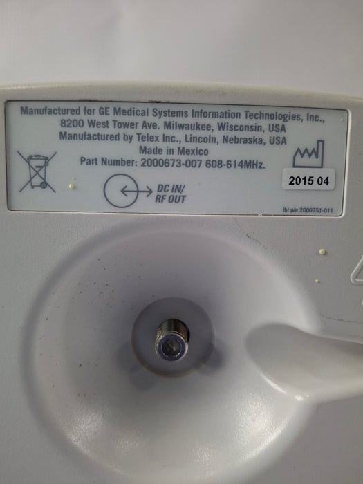 GE Healthcare GE Healthcare ApexPro 2000673-007 Telemetry Antenna Patient Monitors reLink Online