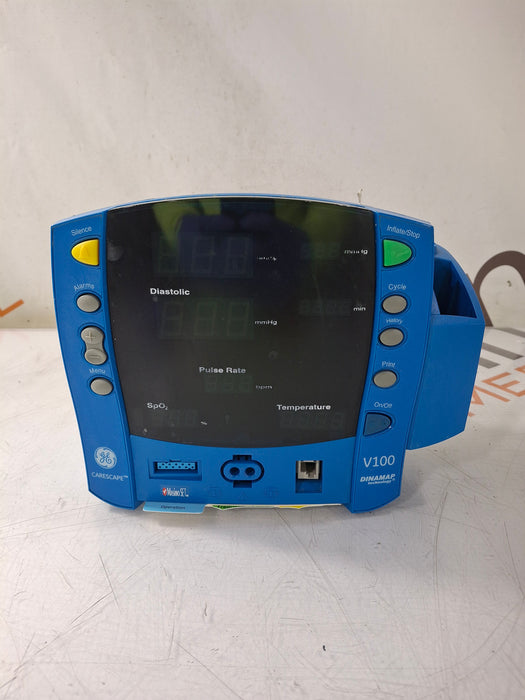 GE Healthcare Dinamap V100 - NIBP, SpO2, Temp Vital Signs Monitor
