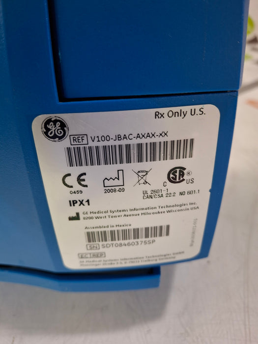 GE Healthcare Dinamap V100 - NIBP, SpO2, Temp Vital Signs Monitor
