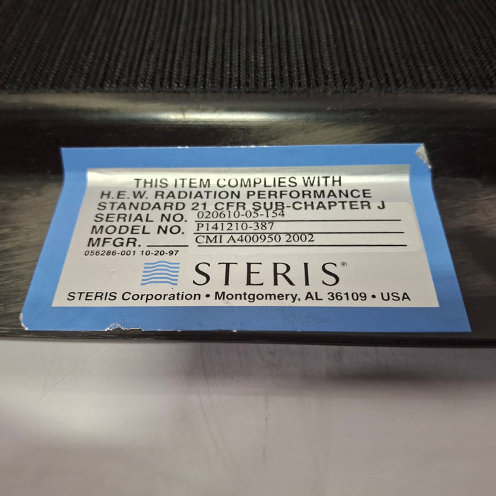 Steris OR P141210 Surgical Table Armboard