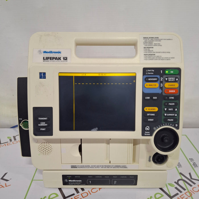 Physio-Control LifePak 12 3-Lead Defibrillator