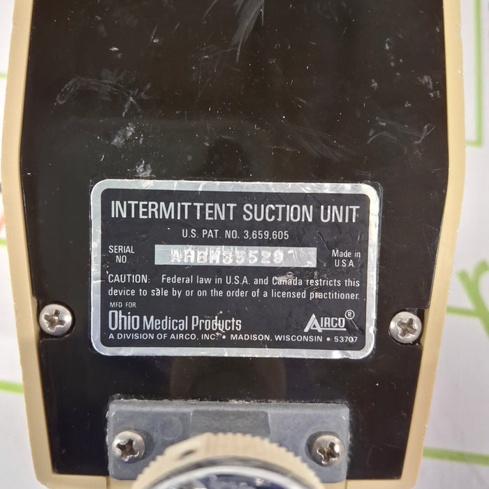Ohmeda Medical Ohmeda Medical 200 Intermittent Suction Unit Respiratory reLink Online
