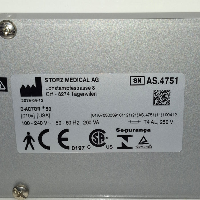 STORZ D-Actor 50 Shockwave Therapy