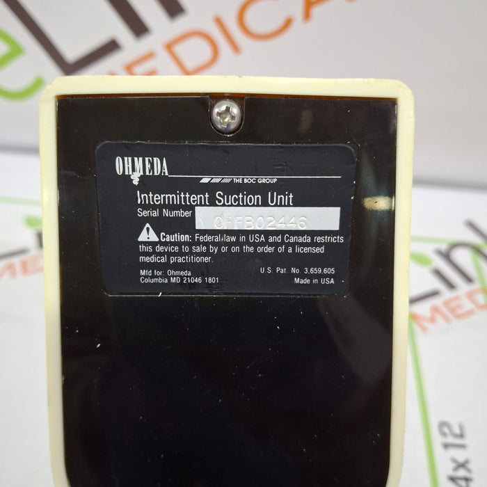 Ohmeda Medical Ohmeda Medical 200 Intermittent Suction Unit Respiratory reLink Online