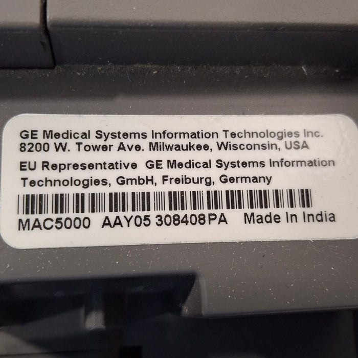 GE Healthcare GE Healthcare MAC 5000 ECG without CAM Module Cardiology reLink Online