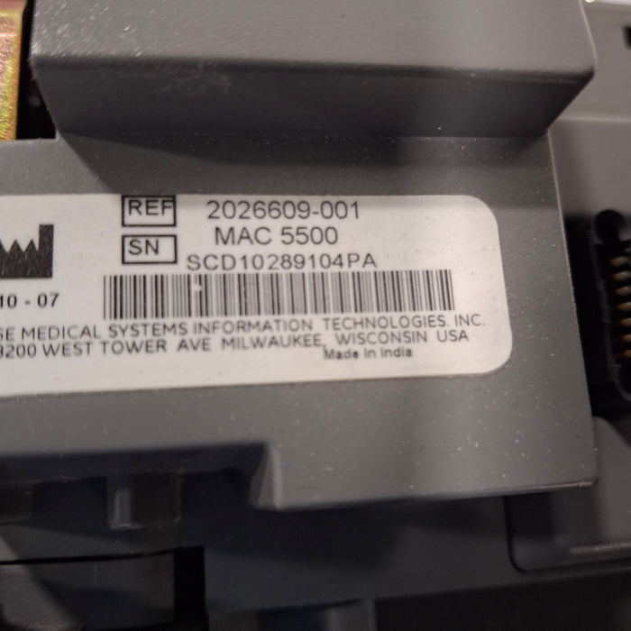 GE Healthcare MAC 5500 ECG without CAM Module