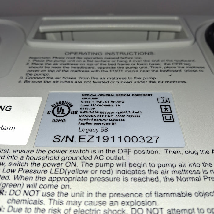SizeWise Legacy Mattress Pump