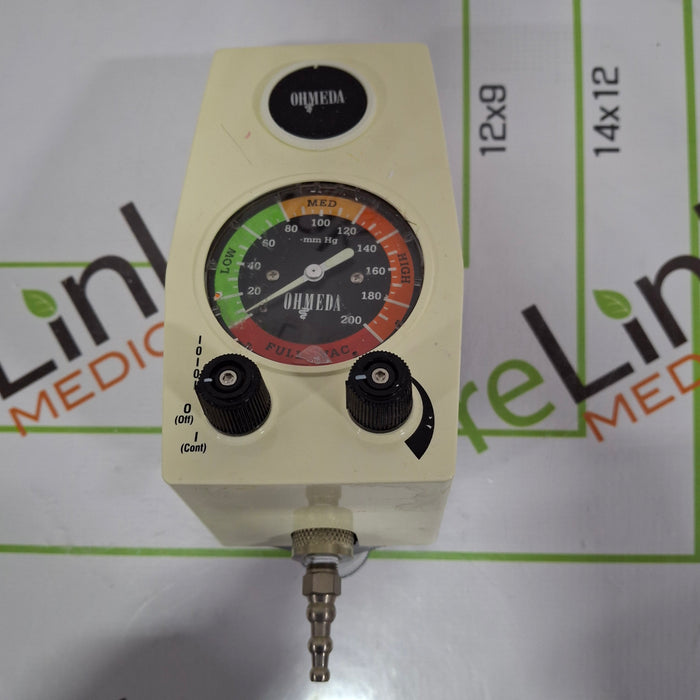 Ohmeda Medical ISU Model 6-1251 Intermittent Suction Unit