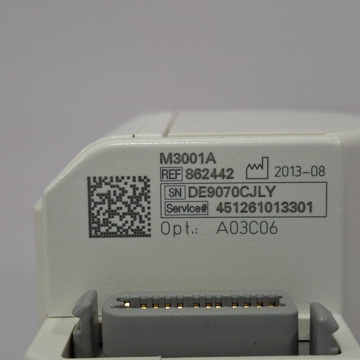 Philips M3001A-A03C06 Masimo SpO2, NIBP, ECG, Temp, IBP MMS Module