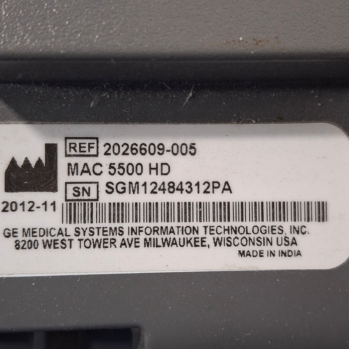 GE Healthcare MAC 5500 HD ECG without CAM Module