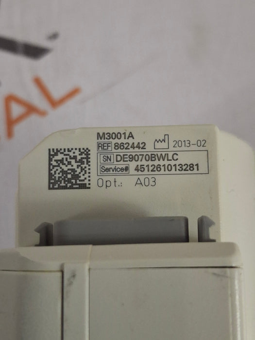 Philips M3001A-A03 Masimo SpO2, NIBP, ECG MMS Module