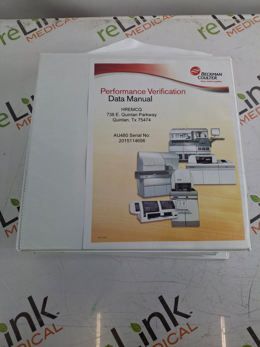 Beckman Coulter AU480 Chemistry Analyzer
