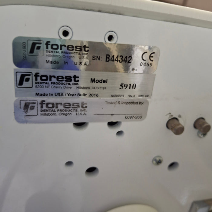 Forest Dental Products Model 5910 Portable Dental System