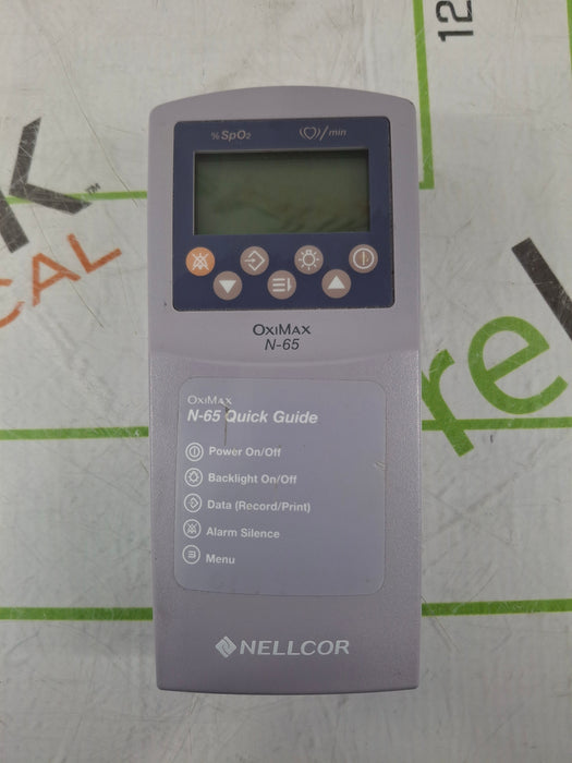 Nellcor Nellcor Oximax N-65 Pulse Oximeter Patient Monitors reLink Online