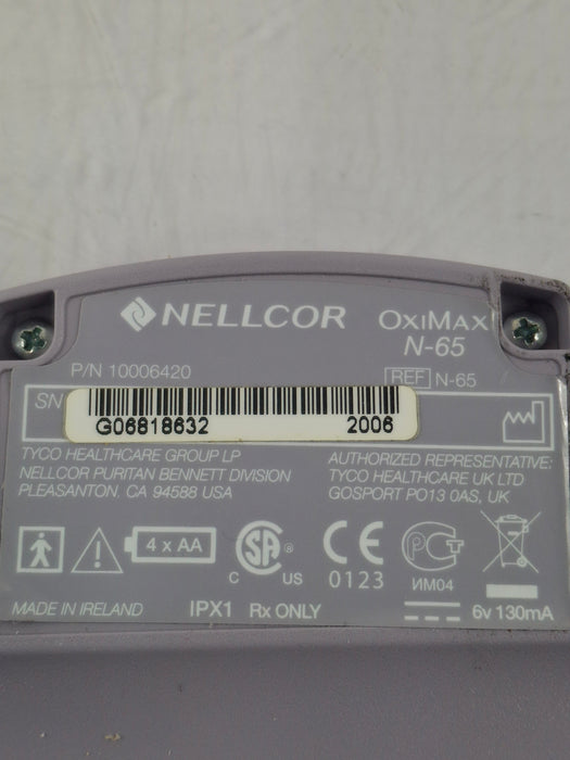 Nellcor Nellcor Oximax N-65 Pulse Oximeter Patient Monitors reLink Online