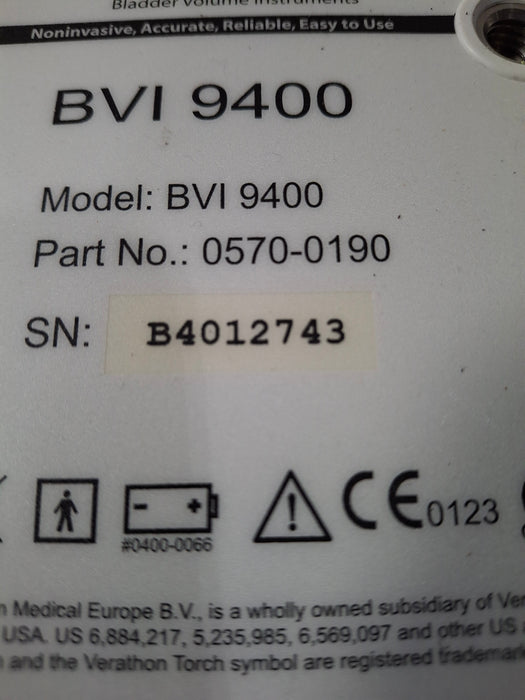 Verathon Medical, Inc BVI 9400 Bladderscan